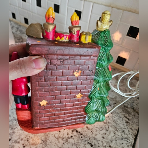 VINTAGE Christmas Ceramic Light - Picture 6 of 14